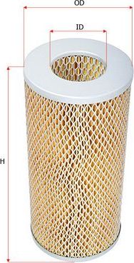 Воздушный фильтр Sakura. Артикул A-1106