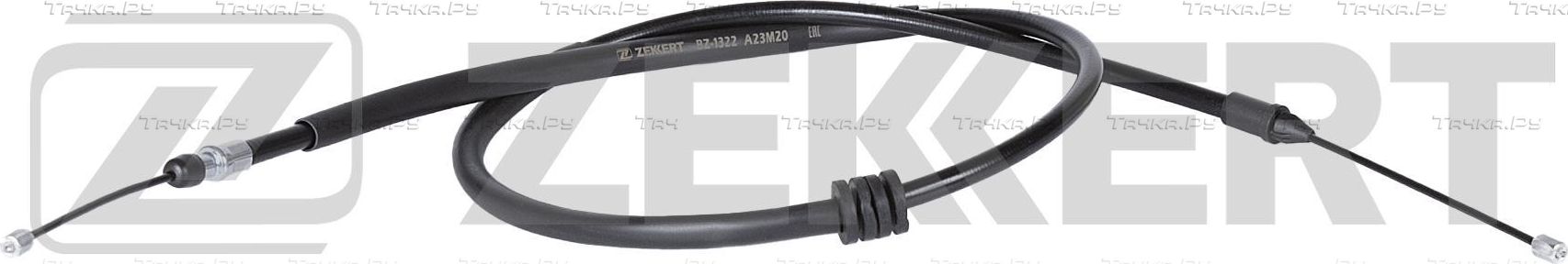 Трос ручника (тросик ручного тормоза) Zekkert. Артикул BZ-1322
