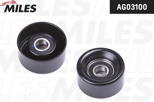 Натяжной ролик (натяжитель) приводного ремня Miles. Артикул AG03100