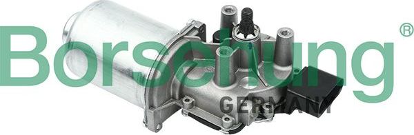 Мотор стеклоочистителя (моторчик дворников) Borsehung передний для Audi A6 II (C5) 1997-2005. Артикул B18661