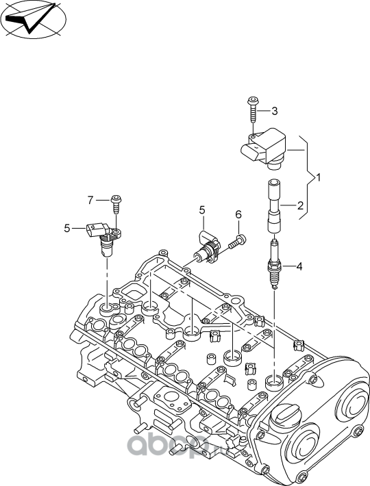 Катушка зажигания VAG. Артикул 06L905199B