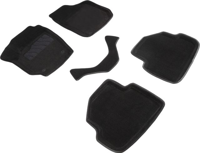 Коврики Seintex 3D ворсовые для салона Skoda Fabia II 2007-2014. Артикул 83752