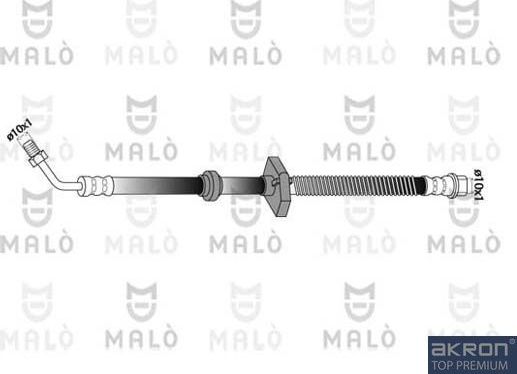 Тормозной шланг Malò. Артикул 80225