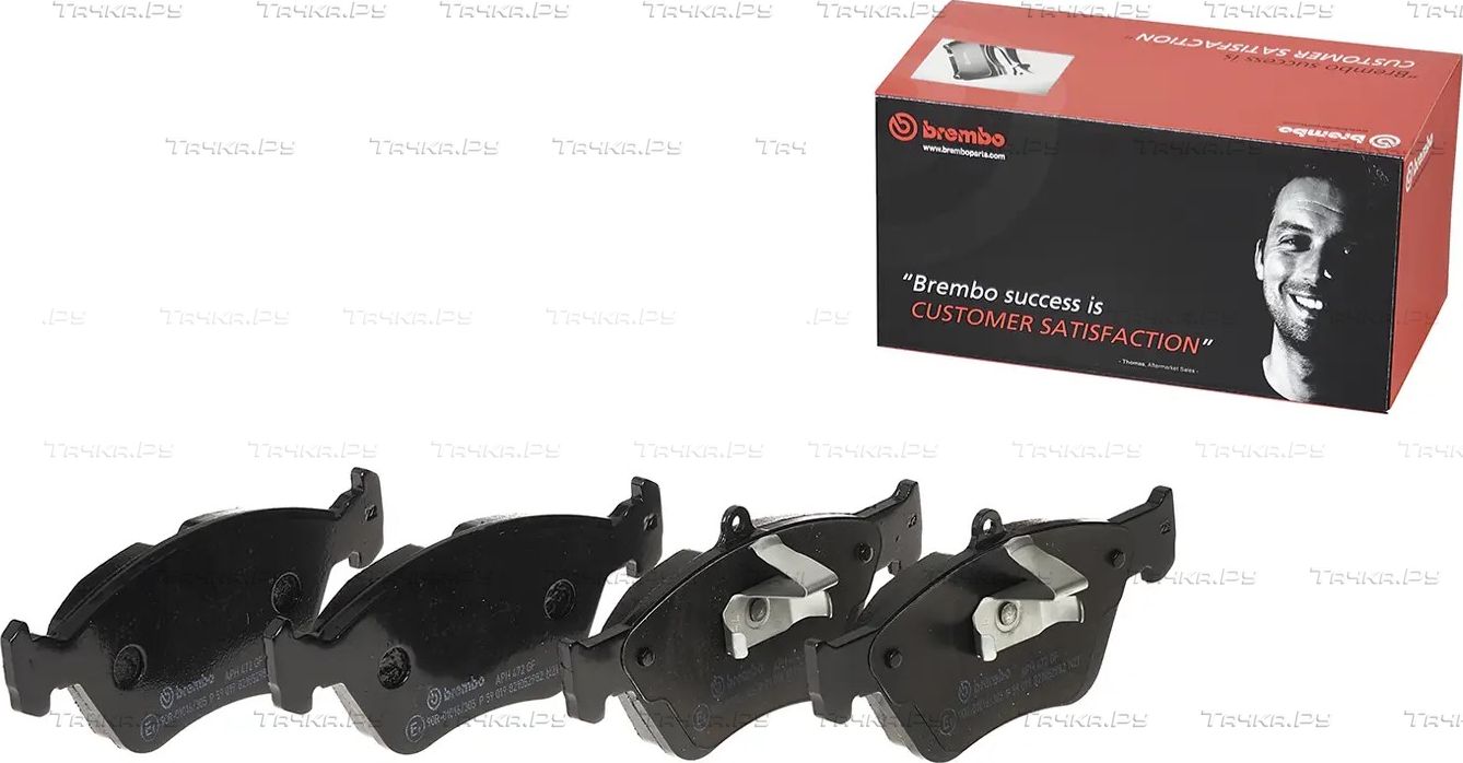 Тормозные колодки Brembo передние для Opel Vectra A 1993-1995. Артикул P 59 019