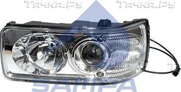 Фара передняя основная Sampa правая для DAF XF 105 2005-2026. Артикул 051.091