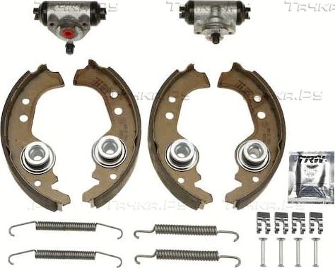 Тормозные колодки TRW Brake Kit задние для SEAT Fura 1984-1986. Артикул BK1726