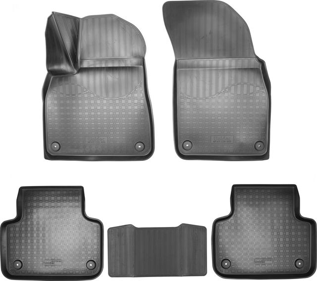 Коврики 3D Норпласт для салона Audi Q8 5 мест 2018-2026. Артикул NPA11-C05-800