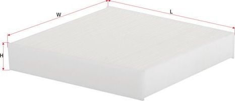 Салонный фильтр Sakura для Suzuki Jimny IV 2018-2026. Артикул CA-14120