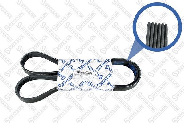 Приводной ремень поликлиновой Stellox. Артикул 06-01435-SX