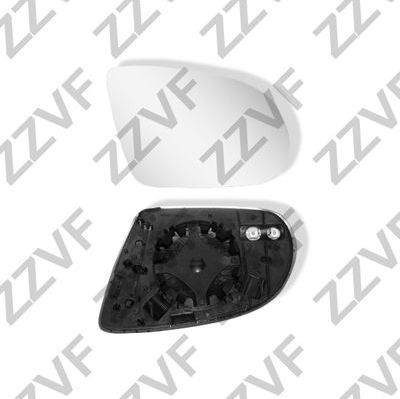 Зеркальное стекло бокового зеркала ZZVF. Артикул ZVAU2119R