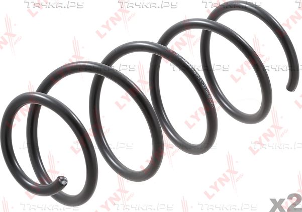 Пружина подвески LYNXauto передняя для BMW 1 I (E81/E82/E87/E88) 2004-2012. Артикул SC-1249