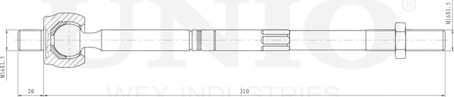 Тяга рулевая (Unio). Артикул SSP-30023