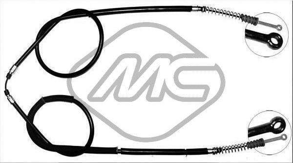 Трос ручника (тросик ручного тормоза) Metalcaucho. Артикул 81299