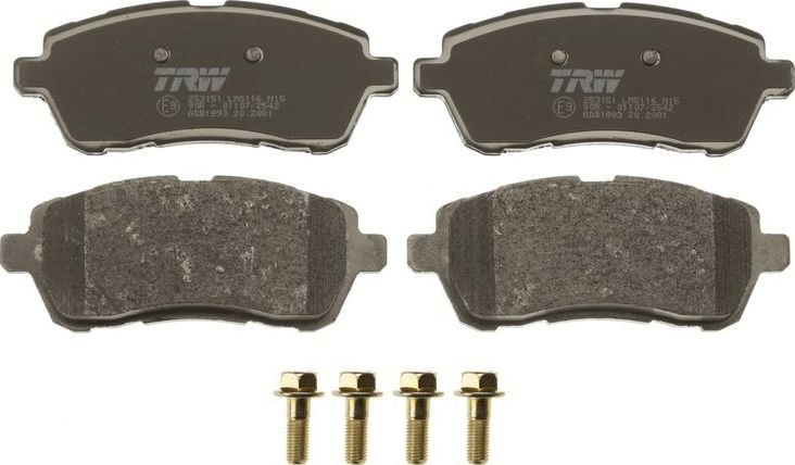 Тормозные колодки TRW COTEC. Артикул GDB1893