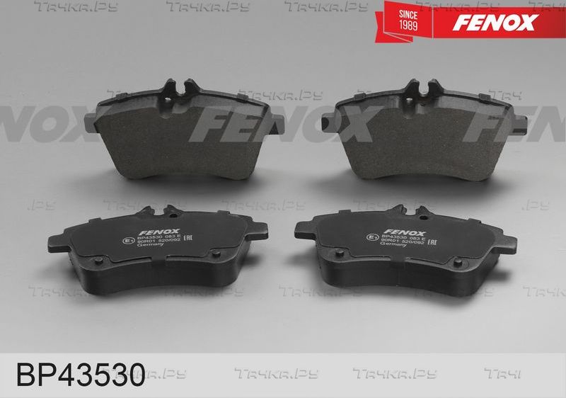 Тормозные колодки Fenox. Артикул BP43530
