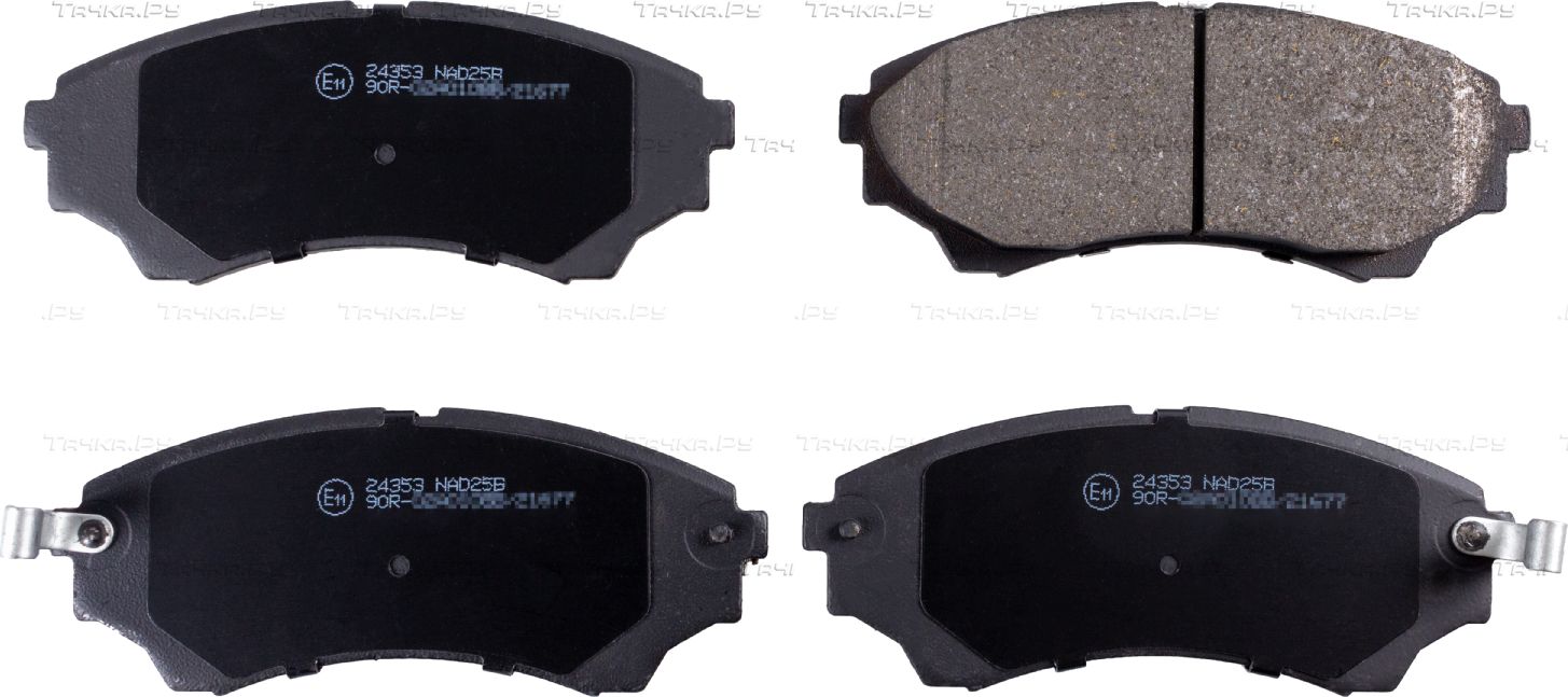 Тормозные колодки Blue Print передние для Mazda B-series V 1999-2006. Артикул ADM54286