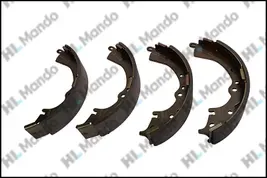 Колодки тормозные барабанные, задние (Mando). Артикул MLP05