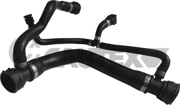 Патрубок радиатора (системы охлаждения) Cautex (EPDM (Этилен-пропиленовый каучук)). Артикул 753910