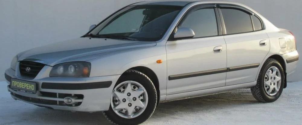 Дефлекторы Cobra Tuning для окон Hyundai Elantra III седан 2000-2006. Артикул H20200