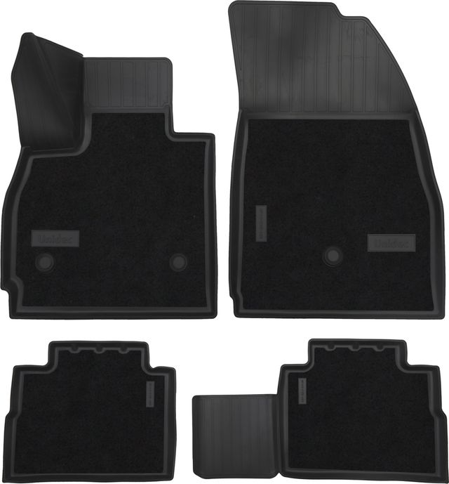 Коврики комбинированные 3D Норпласт для салона Exeed RX 2023-2026. Артикул NPA11-C115-460-CM-3