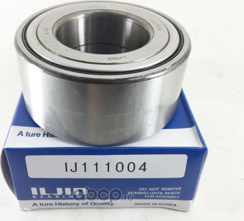Подшипник ступицы HYUNDAI Creta (16-),Trajet (00-) KIA Opirus (06-) передней ILJ (Iljin). Артикул IJ111004