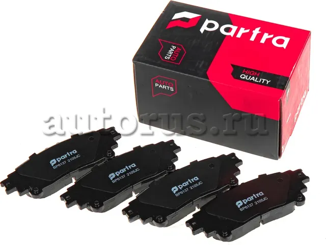 Колодки тормозные дисковые (Partra) Partra. Артикул BP6137