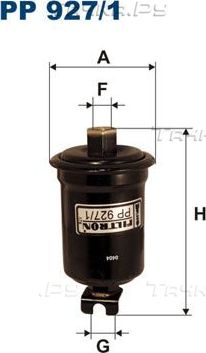Топливный фильтр Filtron. Артикул PP 927/1
