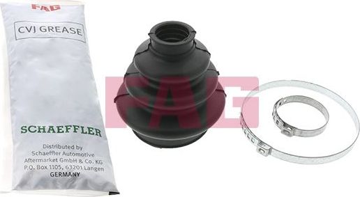 Пыльник ШРУСа наружный Fag (резина) задний для BMW 5 IV (E39) 1996-2003. Артикул 772 0108 30