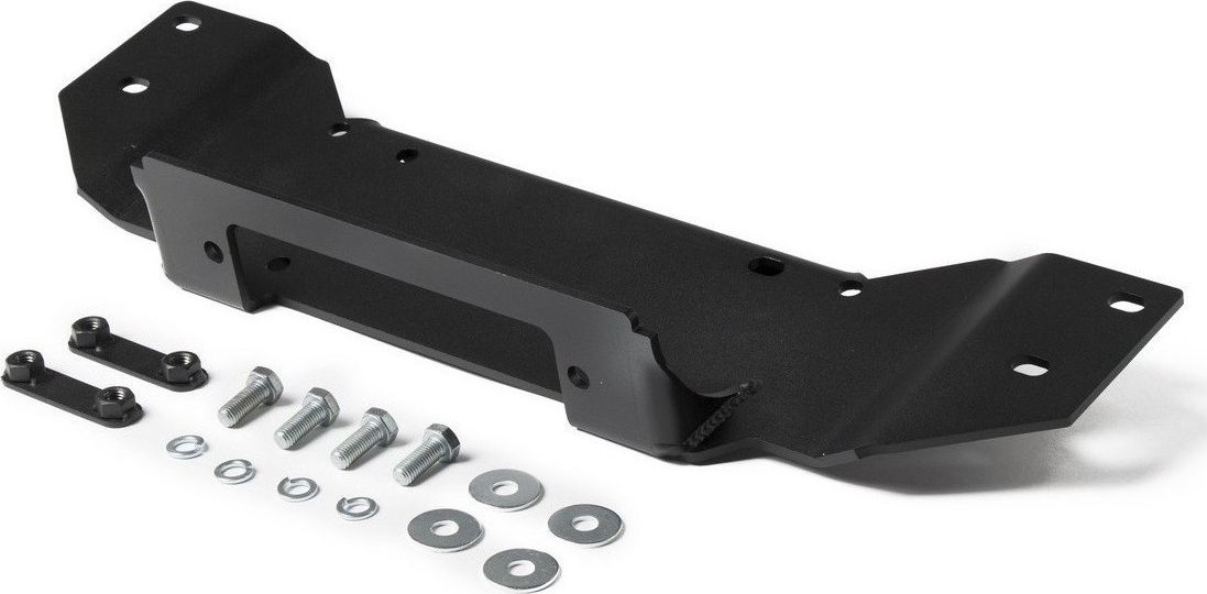 Кронштейн лебедки Rival в штатный бампер (установка за номером) для UAZ Patriot 3163 (все кроме Diesel) 2008-2026. Артикул L.6302.1