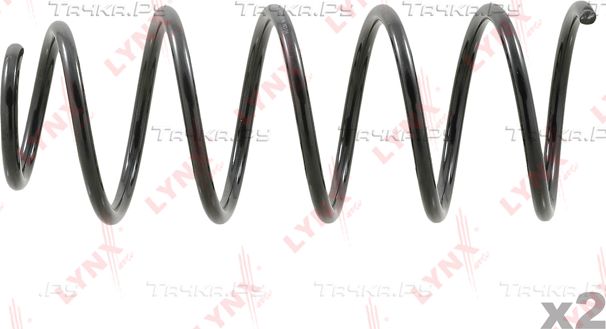 Пружина подвески LYNXauto передняя для Volvo S60 I 2000-2010. Артикул SC-2873