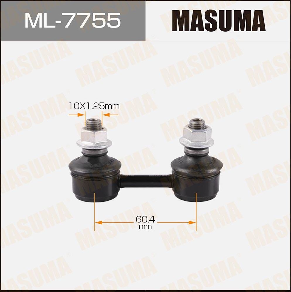 Стойка (тяга) стабилизатора Masuma передняя для Mitsubishi Sigma 1990-1996. Артикул ML-7755