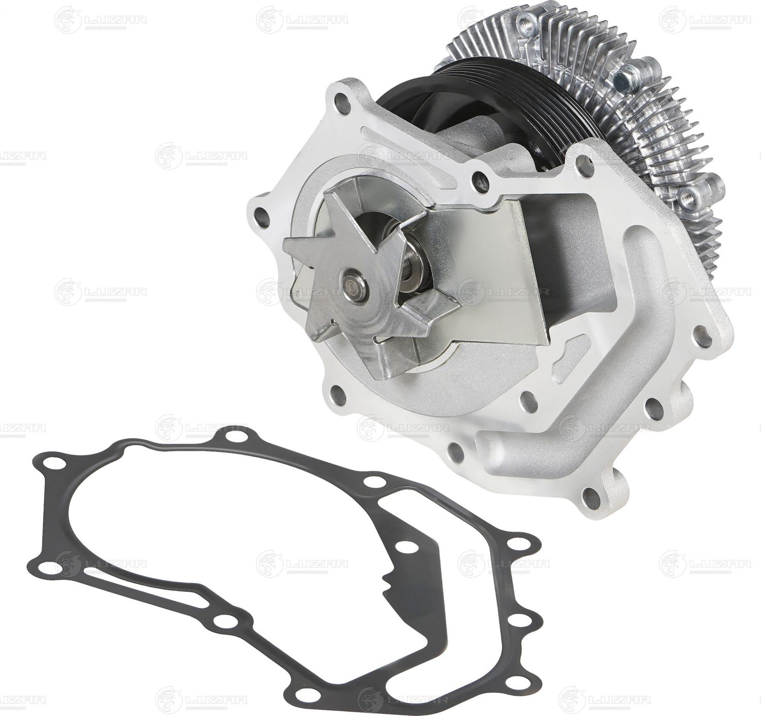 Насос водяной NISSAN PATROL (97-) 3.0D с муфтой (Luzar). Артикул LWP 1410