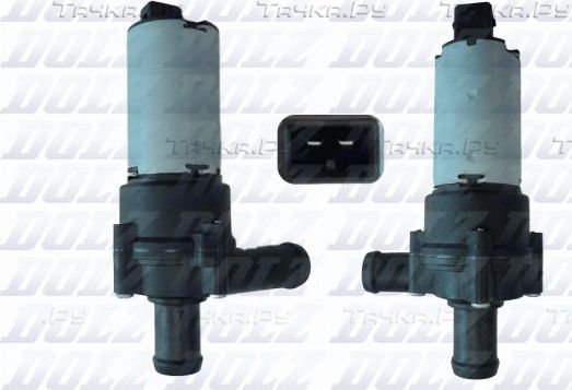 Дополнительный водяной насос Dolz для Audi A6 allroad I (C5) 2000-2005. Артикул EW532A