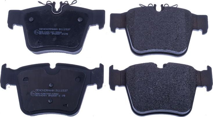 Тормозные колодки Denckermann. Артикул B111537