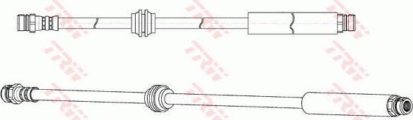 Тормозной шланг TRW. Артикул PHA596