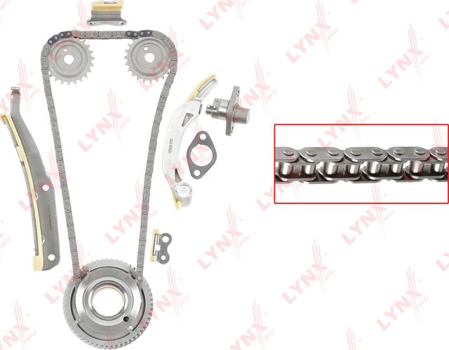 Цепь ГРМ LYNXauto для Mitsubishi Pajero Sport II 2008-2016. Артикул TK-0099