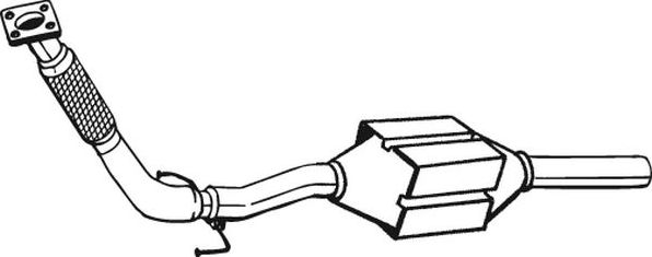 Катализатор Bosal передний для SEAT Arosa I 1997-2003. Артикул 099-110