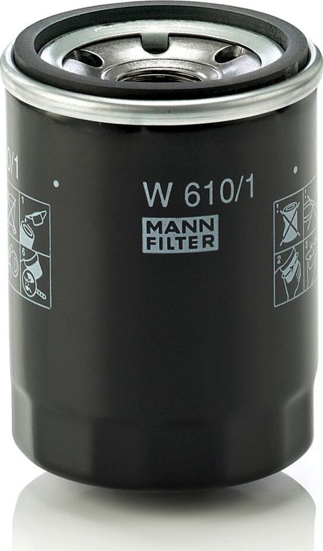 Масляный фильтр Mann-Filter для Suzuki Vitara II 2015-2025. Артикул W 610/1