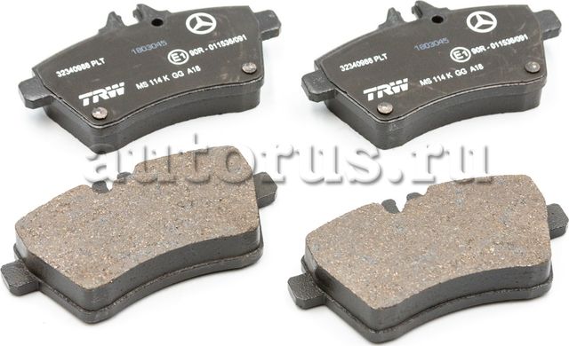 Тормозные колодки Mercedes-Benz. Артикул A1694202020