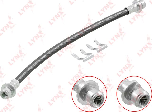 Тормозной шланг LYNXauto для Honda Jazz I 2002-2008. Артикул BL-4064