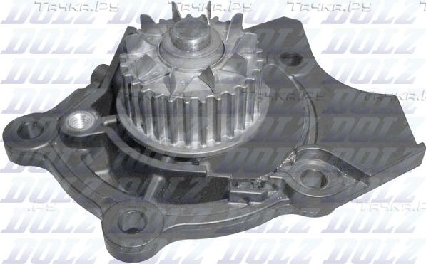 Помпа (водяной насос) Dolz для Volkswagen Transporter T6 2015-2026. Артикул A231