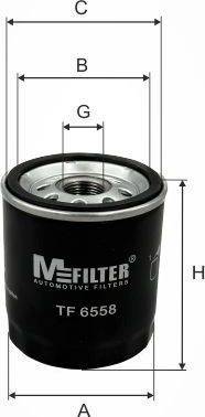 Масляный фильтр MFilter. Артикул TF 6558
