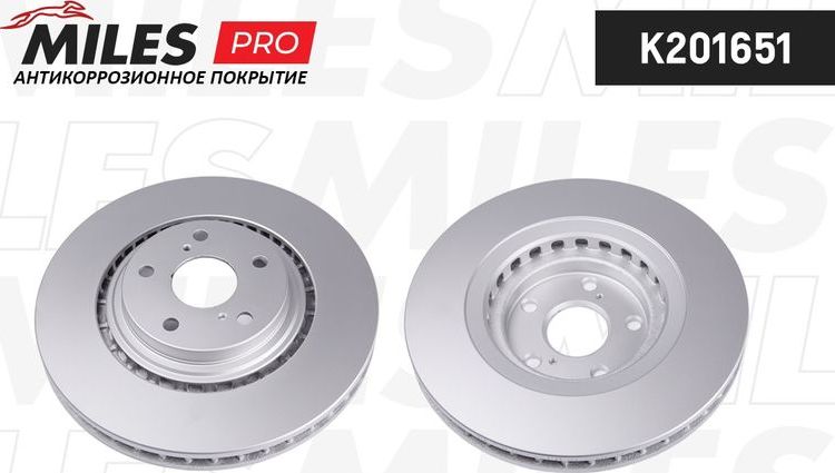 Тормозной диск Miles. Артикул K201651