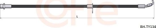 Тормозной шланг Cofle. Артикул 92.BH.TY134