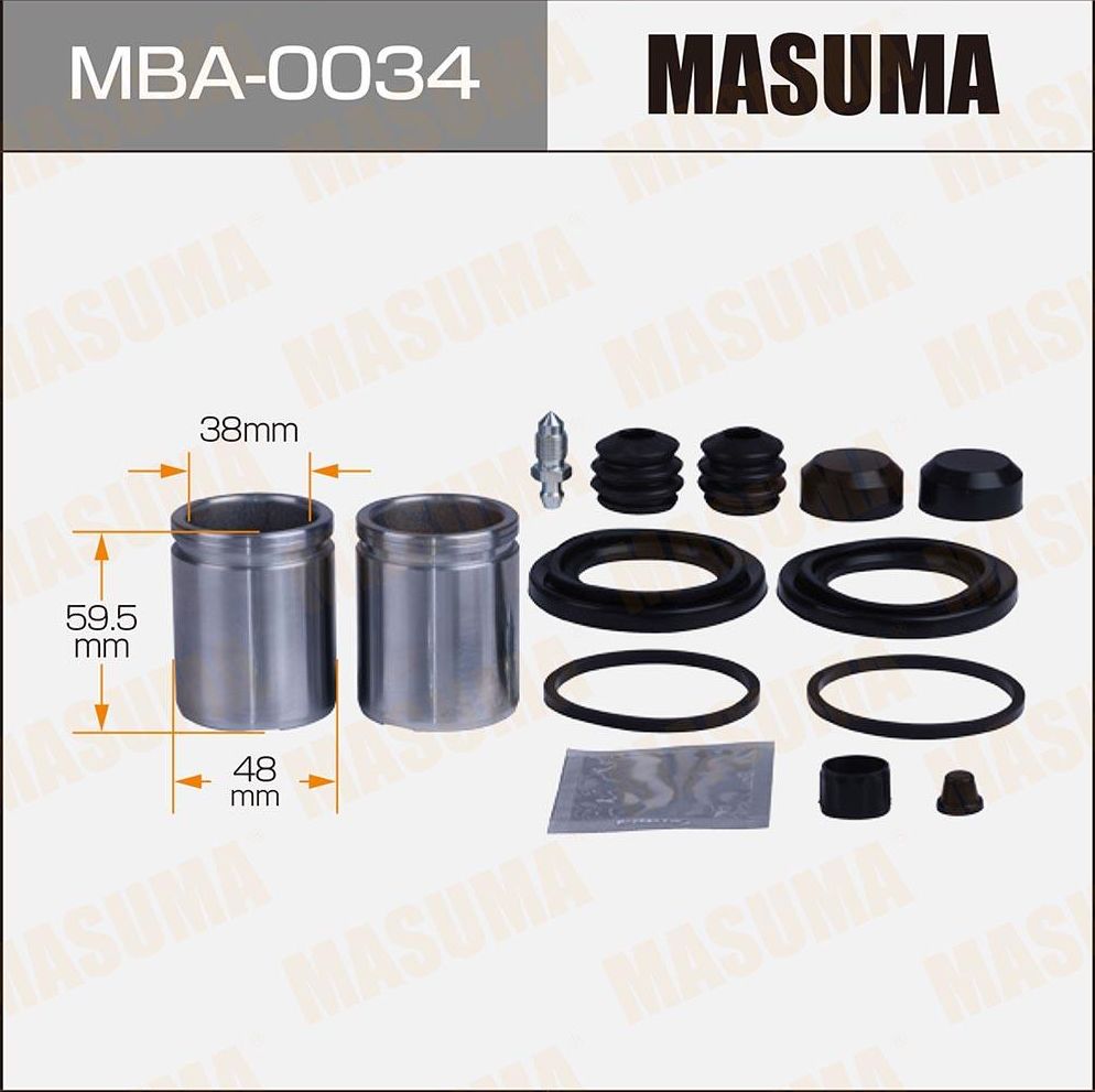 Ремкомплект тормозного суппорта Masuma. Артикул MBA-0034