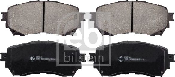 Тормозные колодки Febi Bilstein. Артикул 170297