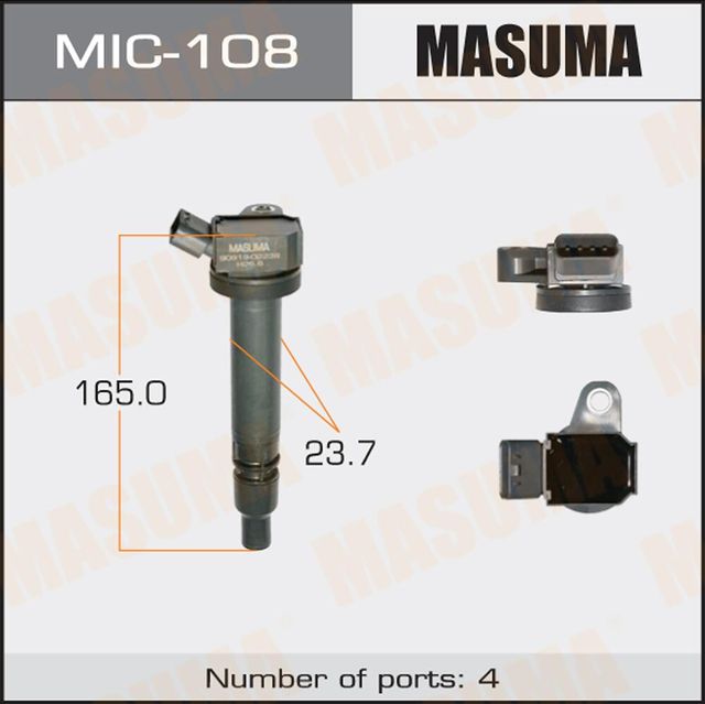 Катушка зажигания Masuma. Артикул MIC-108