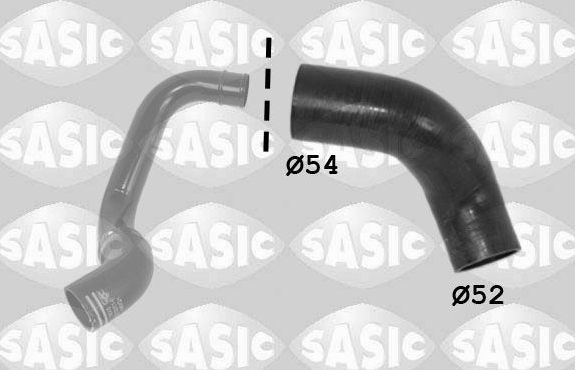 Патрубок интеркулера Sasic. Артикул 3336279