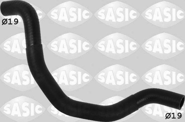 Патрубок радиатора (системы охлаждения) Sasic правый для Renault Fluence I 2010-2017. Артикул 3404070