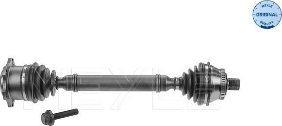 Полуось (привод в сборе, приводной вал) Meyle Original. Артикул 100 498 0146